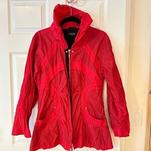 RARE Et Dieu Crea La Femme Women's Red Jacket Small